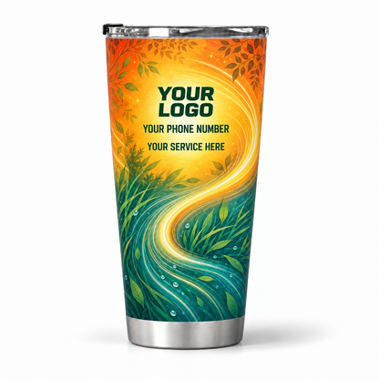LCGP0038 personalized tumbler 20oz back product mockup