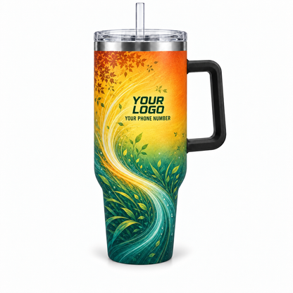 LCGP0038 personalized tumbler 40oz front product mockup