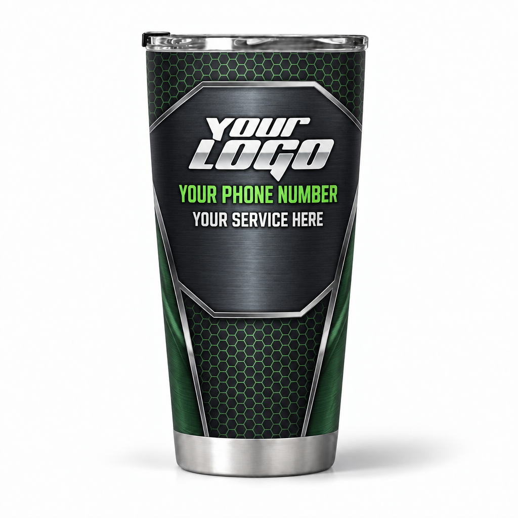 LCHD0002 personalized tumbler 20oz back product mockup