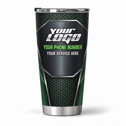 LCHD0002 personalized tumbler 20oz back product mockup