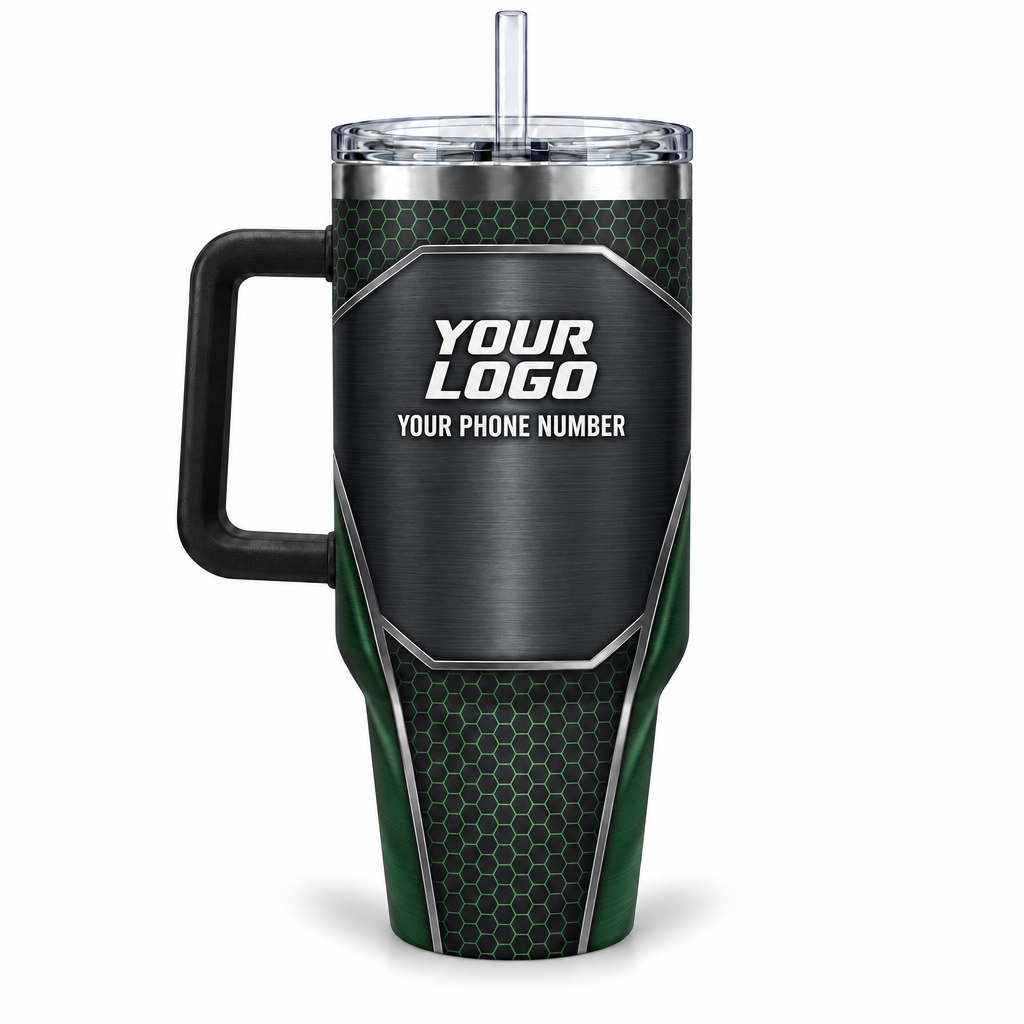 LCHD0002 personalized tumbler 40oz back product mockup