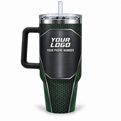 LCHD0002 personalized tumbler 40oz back product mockup