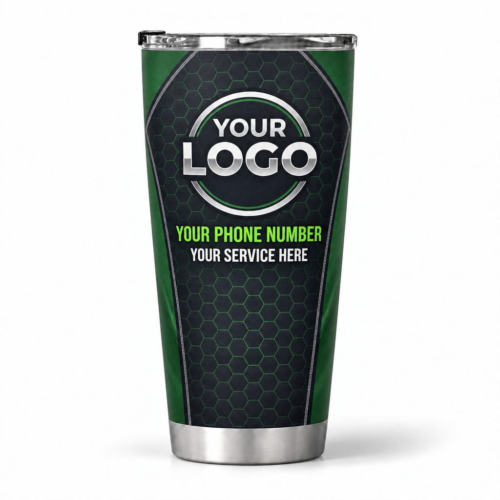 LCHD0003 personalized tumbler 20oz back product mockup