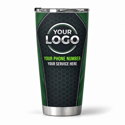 LCHD0003 personalized tumbler 20oz back product mockup