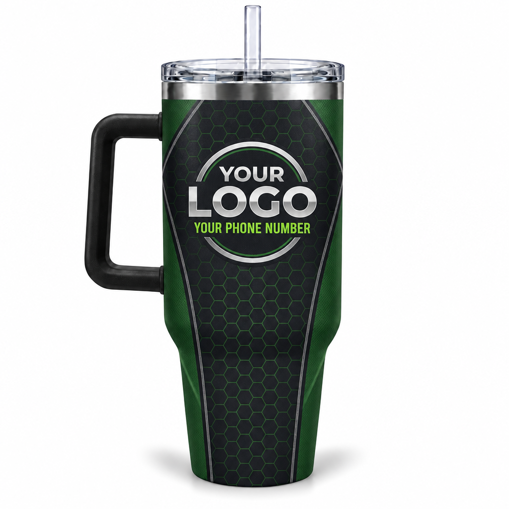 LCHD0003 personalized tumbler 40oz back product mockup