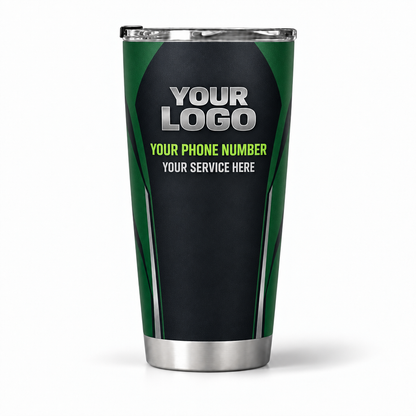 LCHD0004 personalized tumbler 20oz back product mockup
