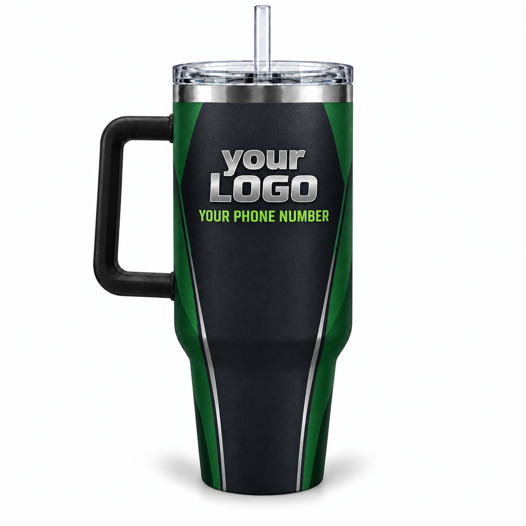 LCHD0004 personalized tumbler 40oz back product mockup