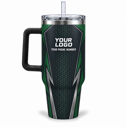 LCHD0006 personalized tumbler 40oz back product mockup