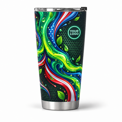 LCLG00001 personalized tumbler 20oz front product mockup