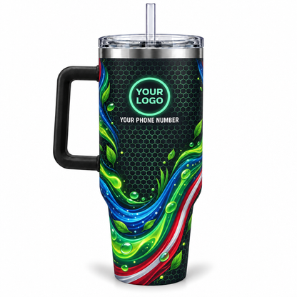 LCLG00001 personalized tumbler 40oz back product mockup