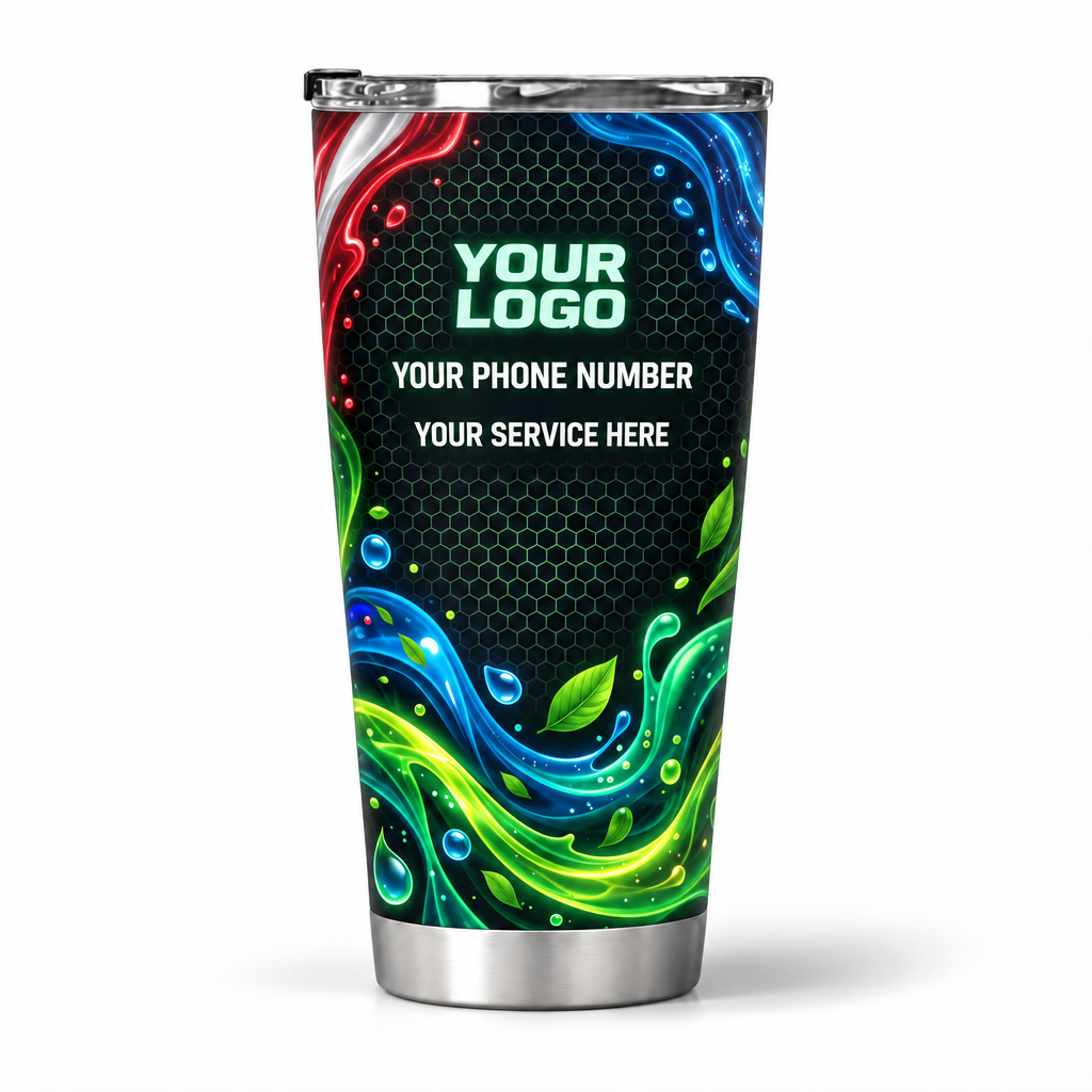 LCLG00002 personalized tumbler 20oz back product mockup