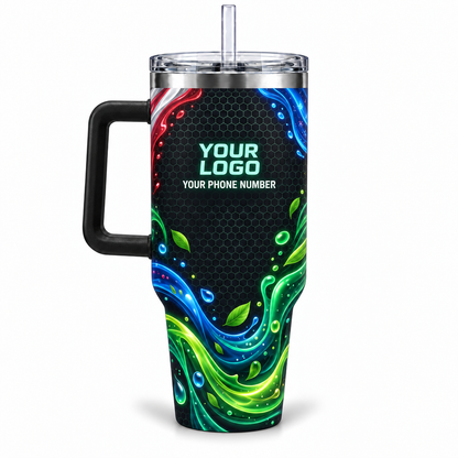 LCLG00002 personalized tumbler 40oz back product mockup