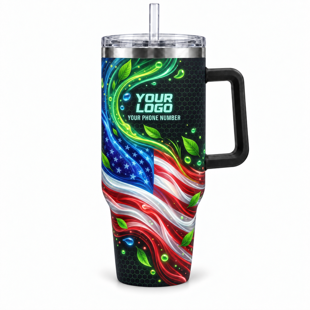 LCLG00002 personalized tumbler 40oz front product mockup