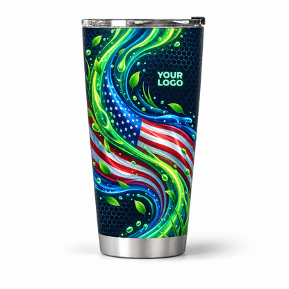 LCLG00003 personalized tumbler 20oz front product mockup