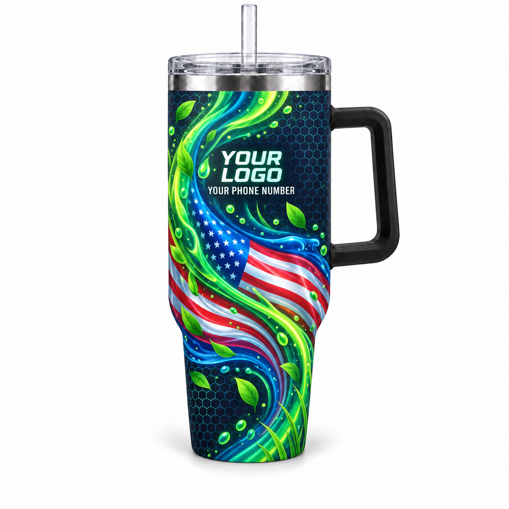LCLG00003 personalized tumbler 40oz front product mockup