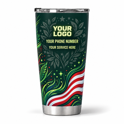 LCLG00004 personalized tumbler 20oz back product mockup