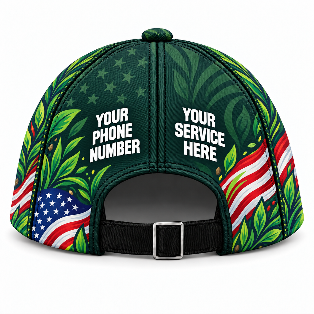 LCLG0005 personalized cap back product mockup