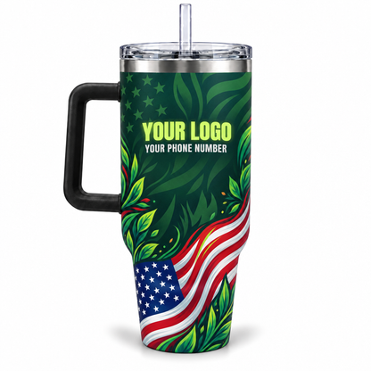LCLG0005 personalized tumbler 40oz back product mockup