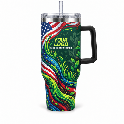 LCLG0005 personalized tumbler 40oz front product mockup