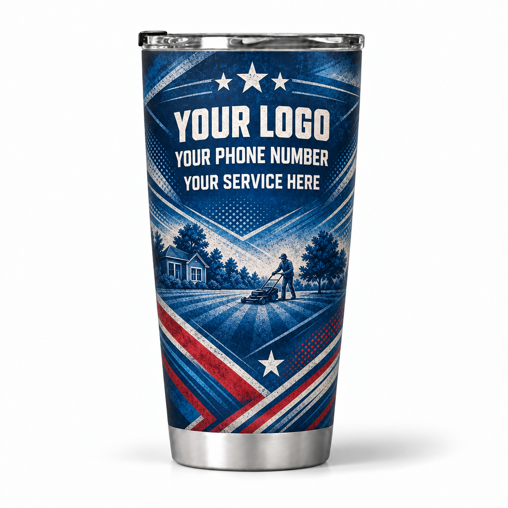 LCLG0006 personalized tumbler 20oz back product mockup