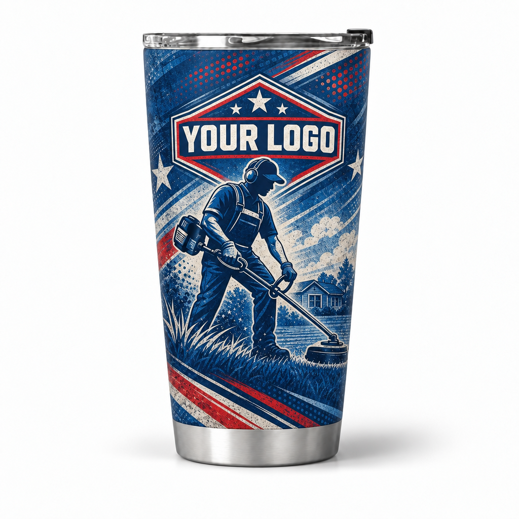 LCLG0006 personalized tumbler 20oz front product mockup