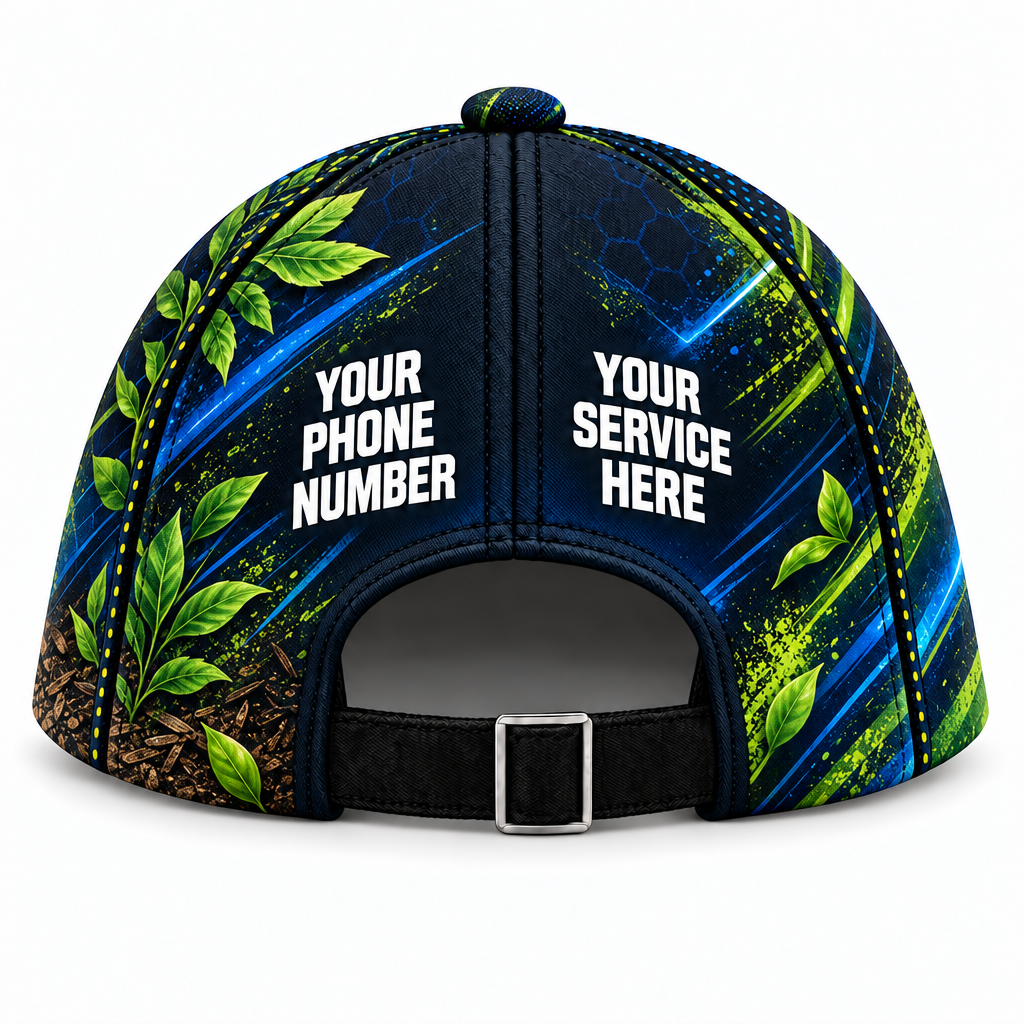 LCN001 personalized cap back product mockup