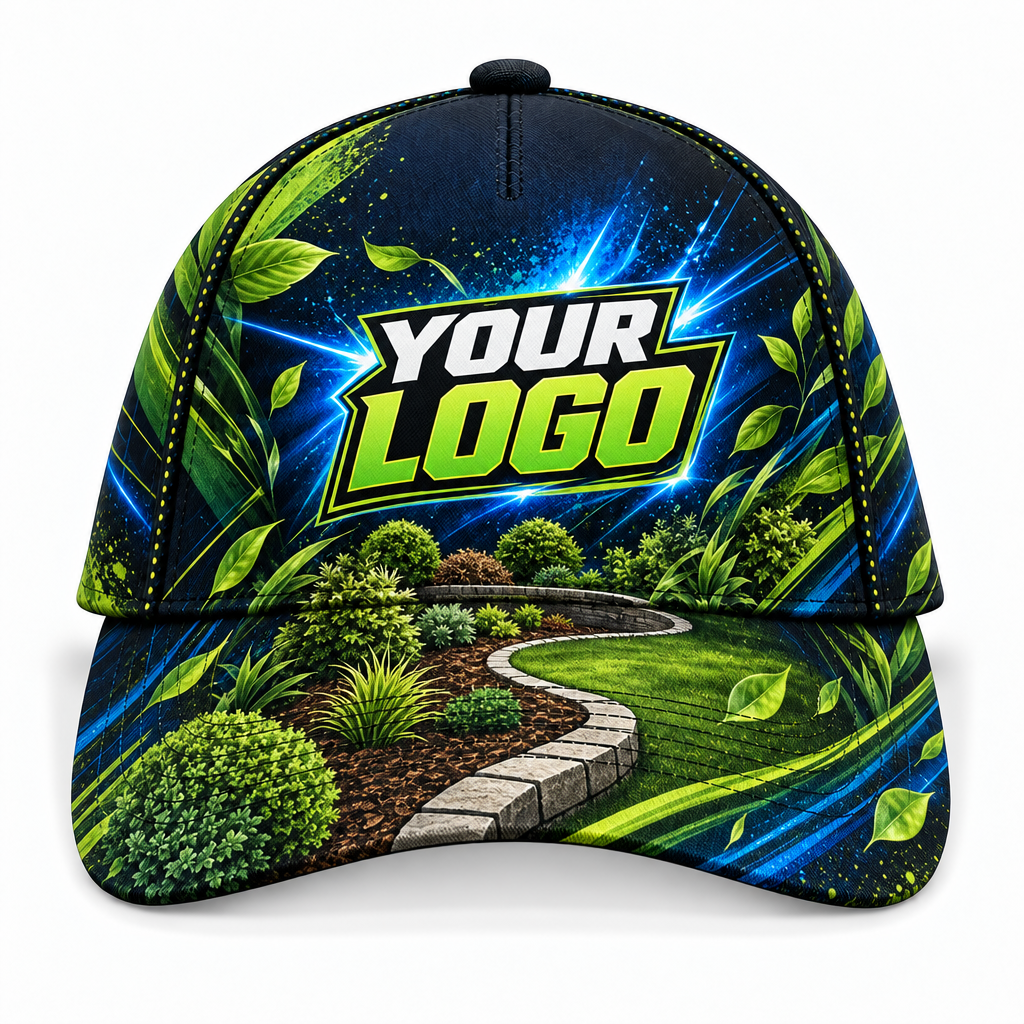 LCN001 personalized cap front product mockup