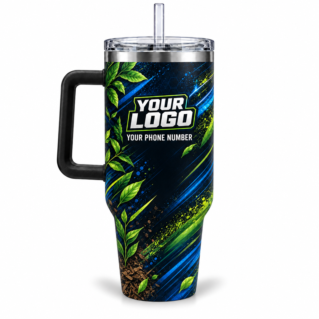 LCN001 personalized tumbler 40oz back product mockup