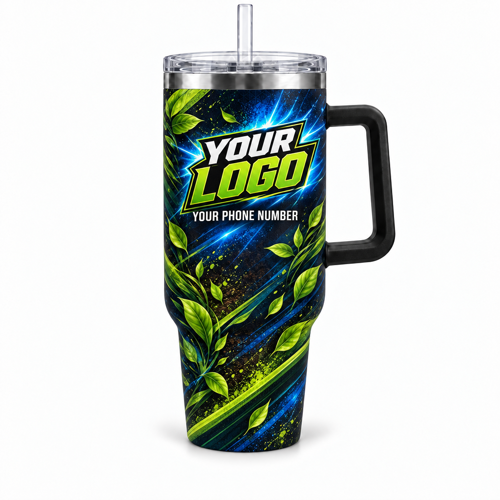 LCN001 personalized tumbler 40oz front product mockup