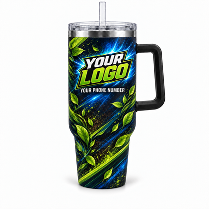 LCN001 personalized tumbler 40oz front product mockup