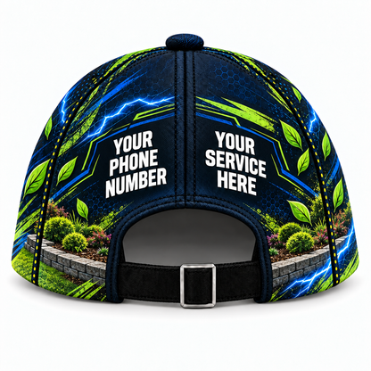 LCN002 personalized cap back product mockup
