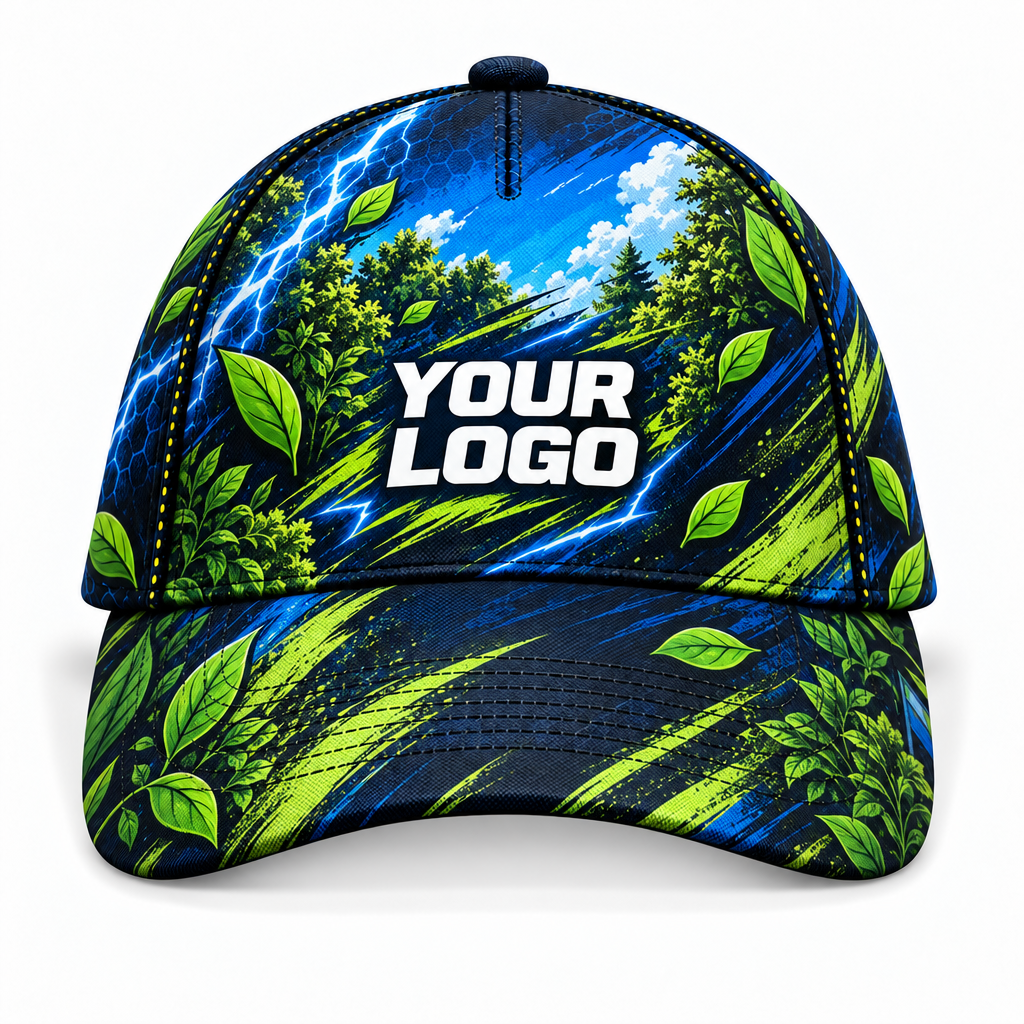 LCN002 personalized cap front product mockup