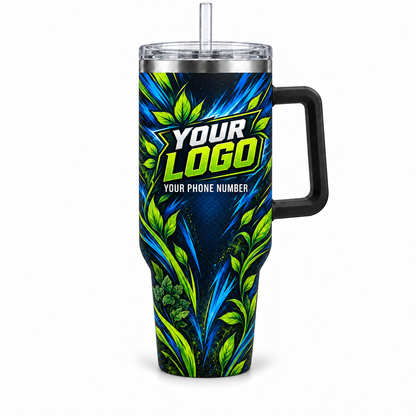 LCN003 personalized tumbler 40oz front product mockup