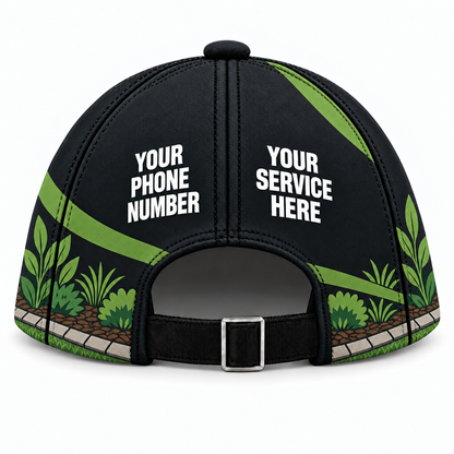 LCN006 personalized cap back product mockup