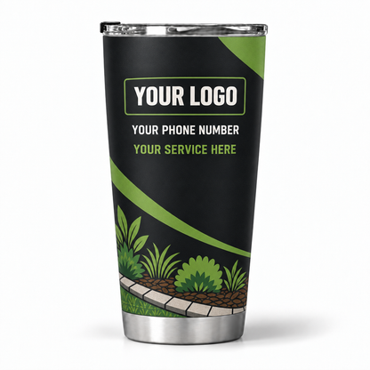 LCN006 personalized tumbler 20oz back product mockup