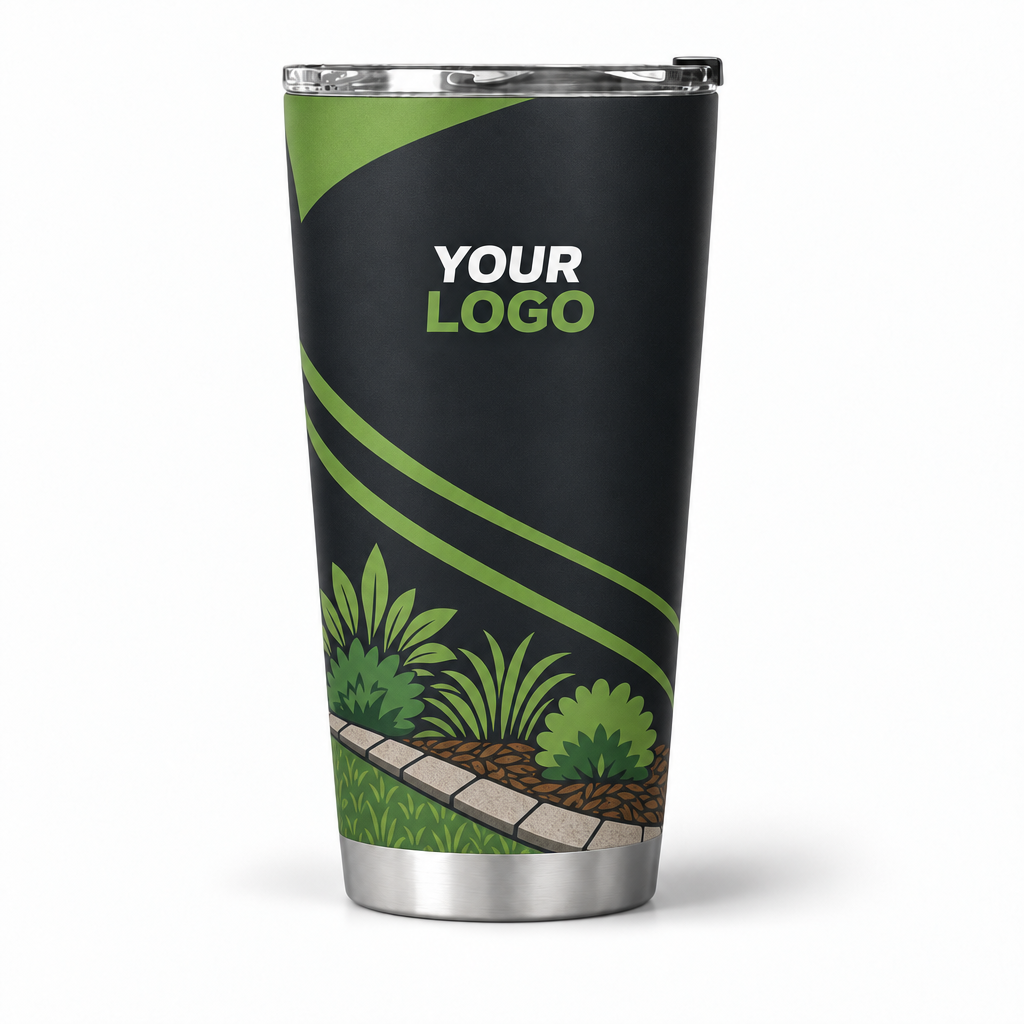 LCN006 personalized tumbler 20oz front product mockup