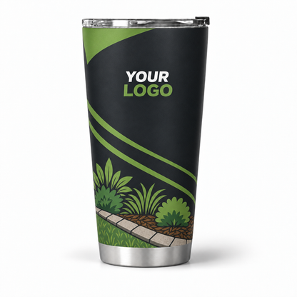 LCN006 personalized tumbler 20oz front product mockup
