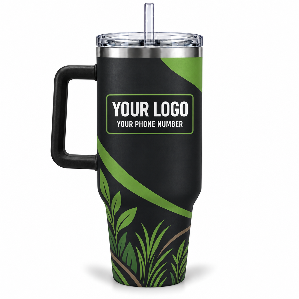 LCN006 personalized tumbler 40oz back product mockup