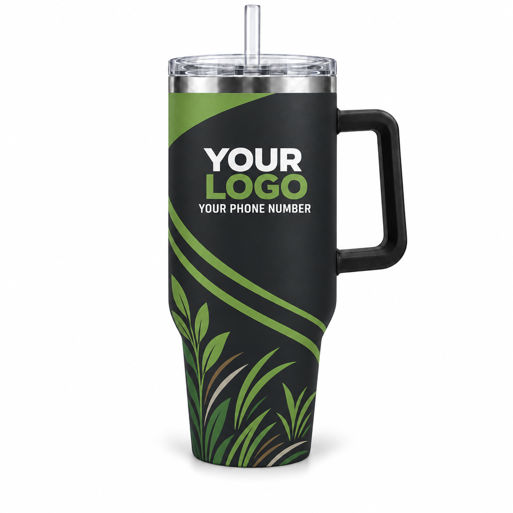 LCN006 personalized tumbler 40oz front product mockup
