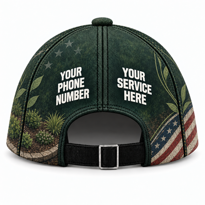 LCN007 personalized cap back product mockup
