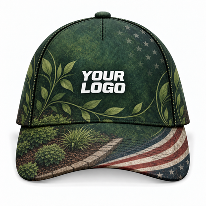 LCN007 personalized cap front product mockup
