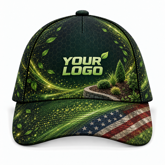 LCN009 personalized cap front product mockup