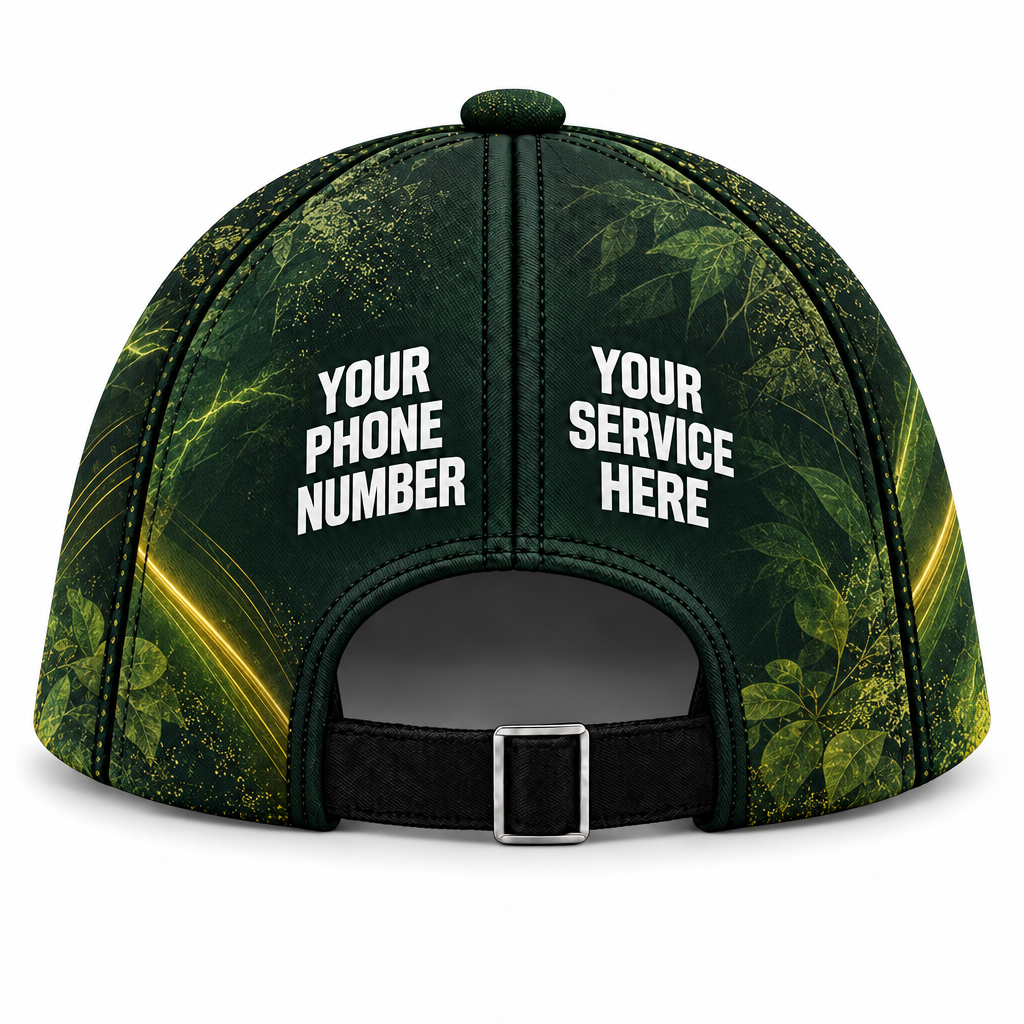 LCN010 personalized cap back product mockup