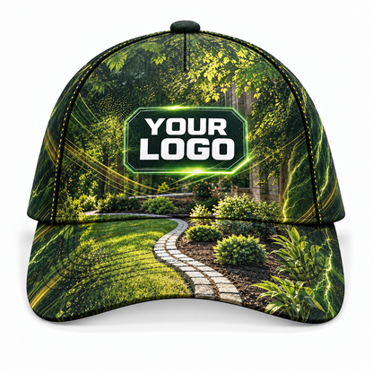 LCN010 personalized cap front product mockup