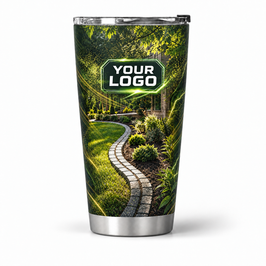 LCN010 personalized tumbler 20oz front product mockup