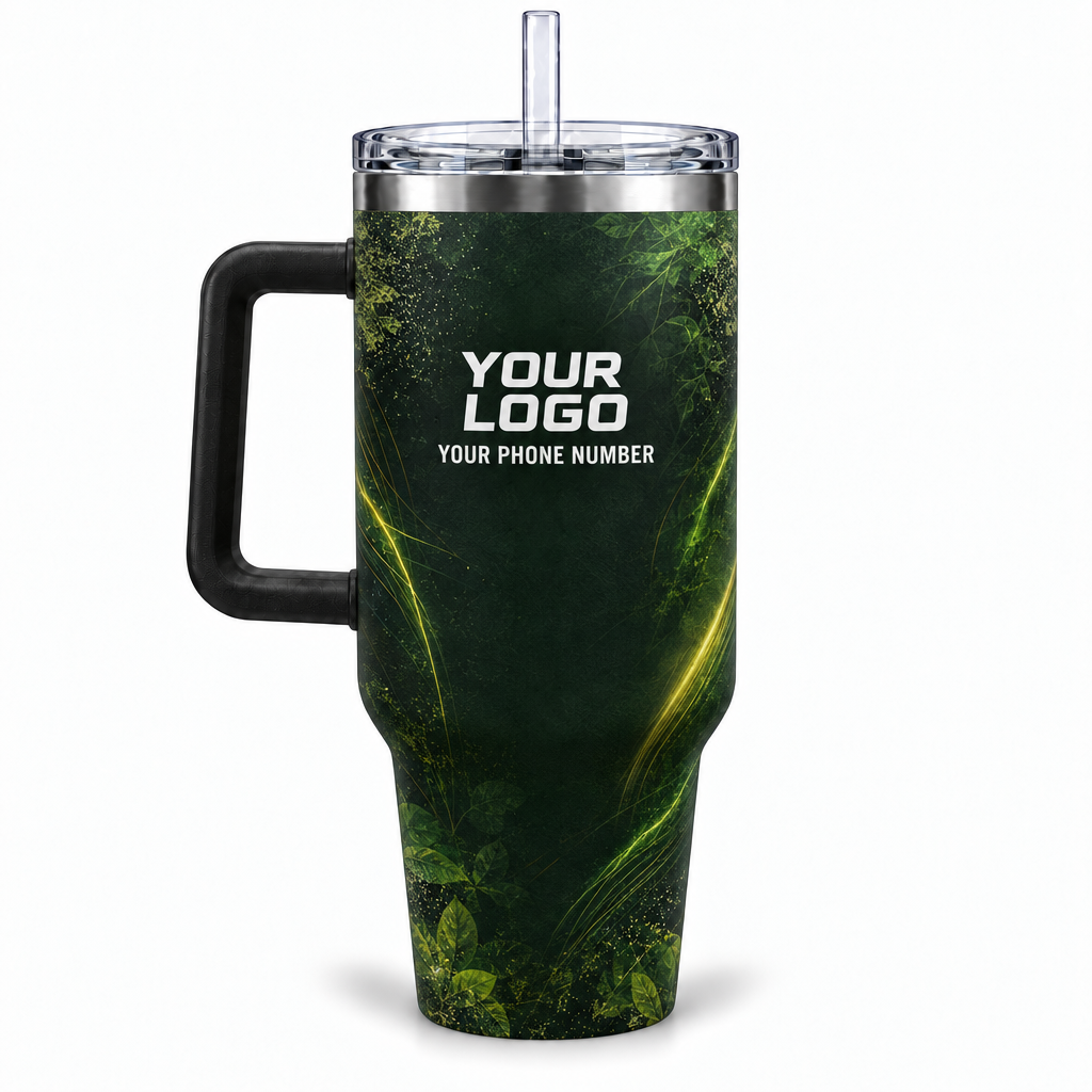 LCN010 personalized tumbler 40oz back product mockup