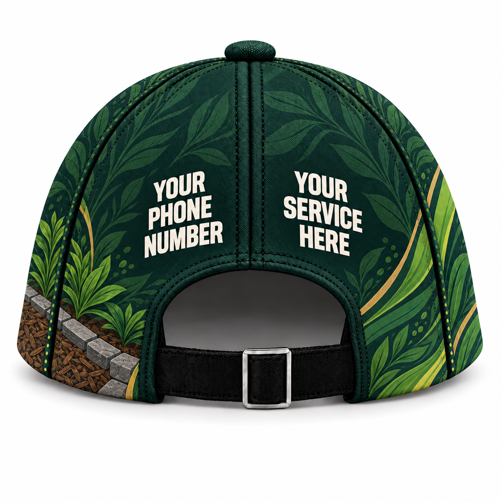 LCN011 personalized cap back product mockup