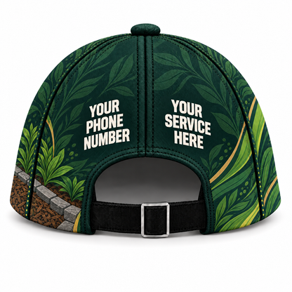 LCN011 personalized cap back product mockup