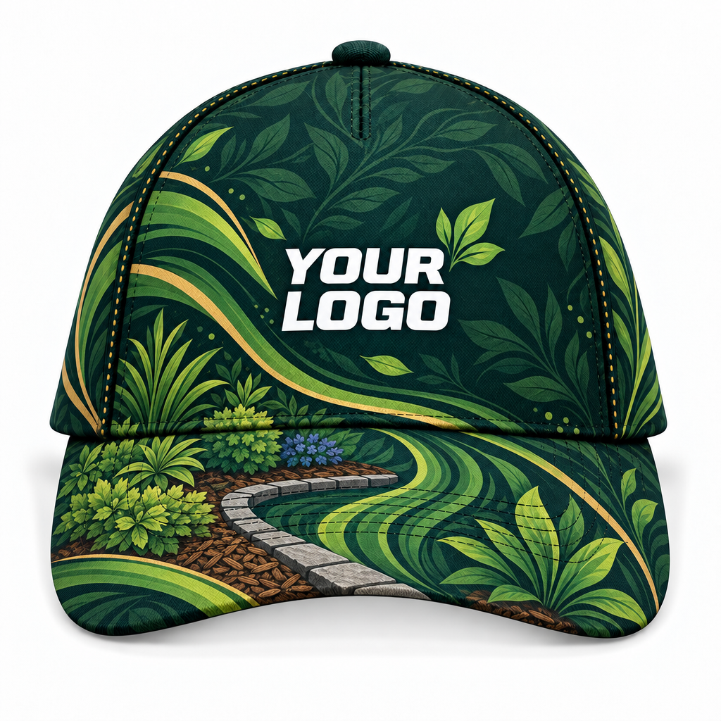 LCN011 personalized cap front product mockup