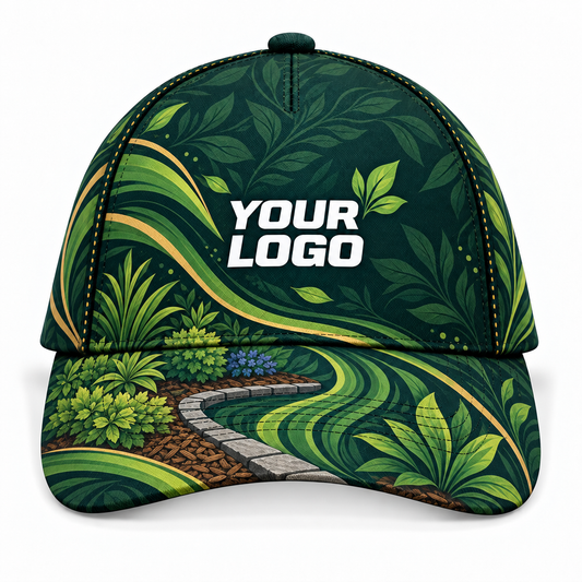 LCN011 personalized cap front product mockup
